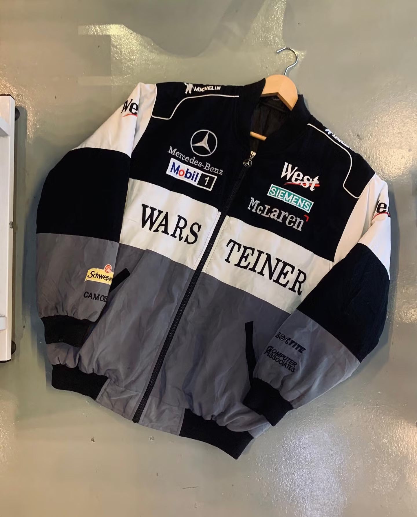 Mclaren Mercedes F1 Mclaren Racer Jacket Mercedes-Benz West